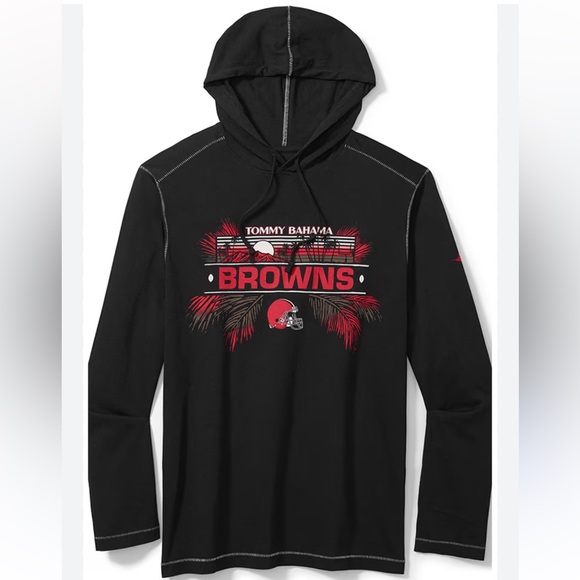 Tommy Bahama Cleveland Browns NFL hoodie NWT - Picture 8 of 8
